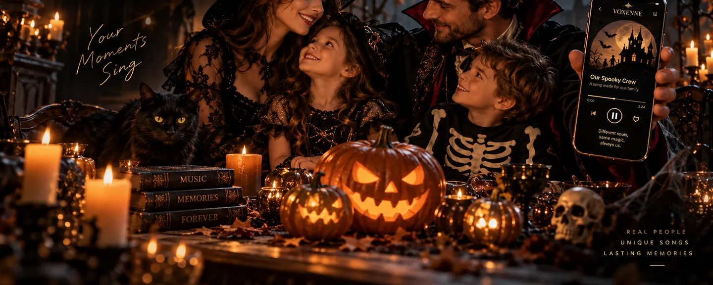 Personalised Halloween Song for Family and Friends – Remember a hilarious costume, a trick-or-treat adventure or the friends who made a Halloween night unforgettable. – 3