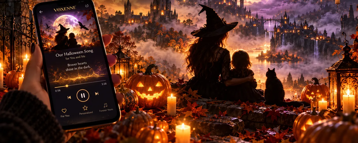 Personalised Halloween Song for Family and Friends – Remember a hilarious costume, a trick-or-treat adventure or the friends who made a Halloween night unforgettable. – 10